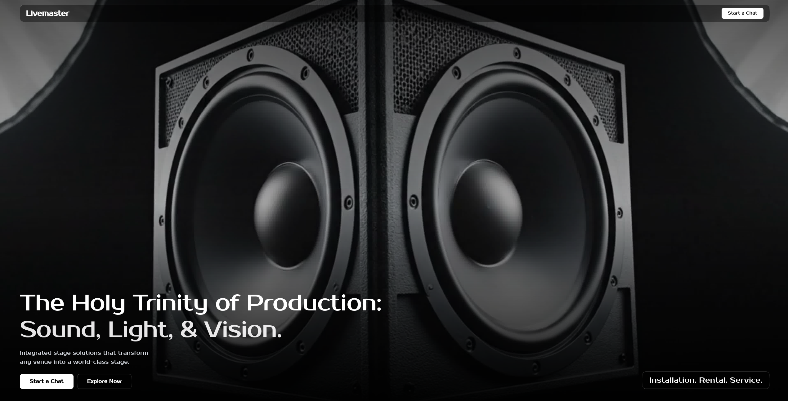 Livemaster Audio & Visuals